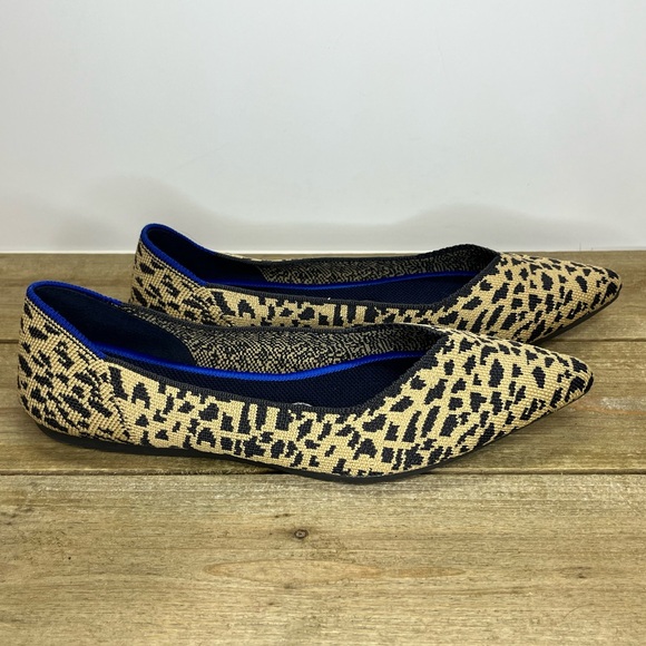 Rothy's The Point Cheetah print flats - Picture 3 of 6